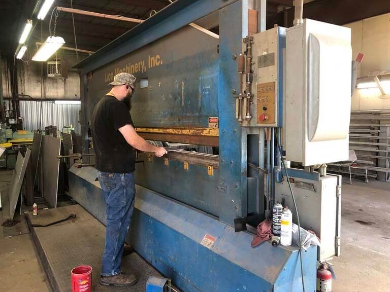 12 Foot Press Brake 